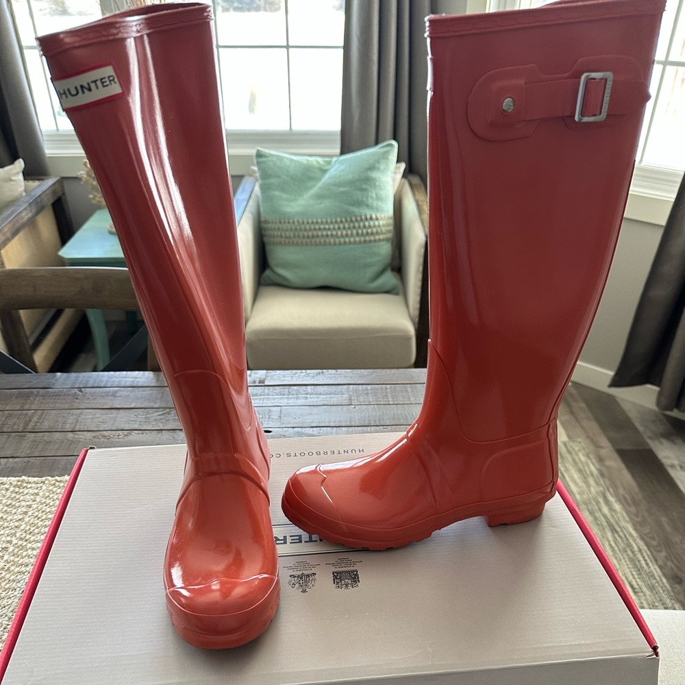 Hunter rain boots